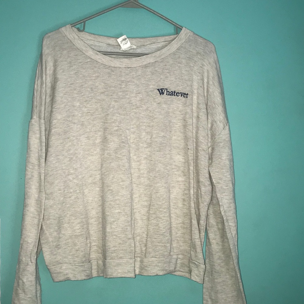 “Whatever” long sleeve